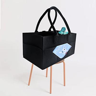 Baby Diaper Caddy Storage Bag Organizer Nursery Holder Felt Storage Bin  Portable