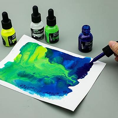 Mont Marte Acrylic Ink Premium 12pc x 20ml (0.7 US fl.oz), Acrylic