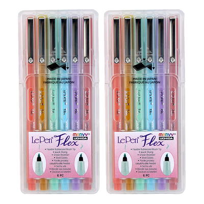 Marvy Uchida Bistro Chalk Marker, Broad Tip, Neon Colors, 4 Pc Set,  551740232