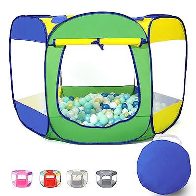 Kiddey Ball Pit Play Tent for Kids, Large Ball Pits for Toddlers, and  Babies, Fill Playhouse with Plastic Balls Idea