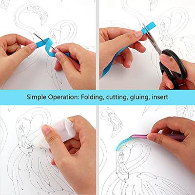 Uniquilling Quilling Paper Quilling Kit for Adults Beginner 16