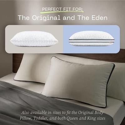 Coop Eden Queen & Body Pillow Bundle, Set Includes (1) Eden Queen Pillow &  (1) Body Pillow