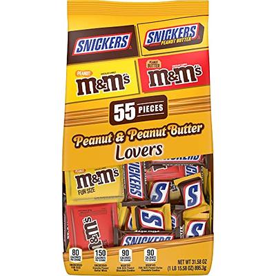  M&M'S Original, Peanut, Peanut Butter & Caramel Fun