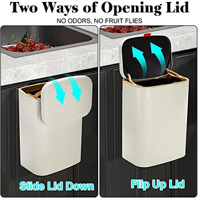 Compost Bin For Kitchen Counter, LALASTAR Small Metal Indoor