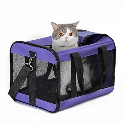 CUSSIOU Large Cat Carrier Dog Carrier, Pet Carrier for 2 Cats Large Cats,  Dog Carrier for