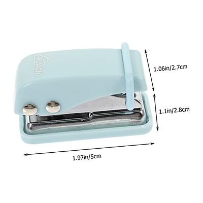 STOBOK Whole Punch 2pcs Hole Punch Metal Stapler Compact Stapler