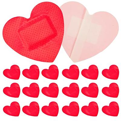 heart shaped band aids