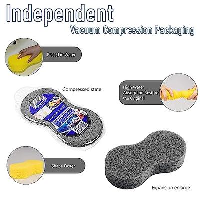 5Pcs Car Wash Sponges Multi-Functional Large Cleaning Sponges