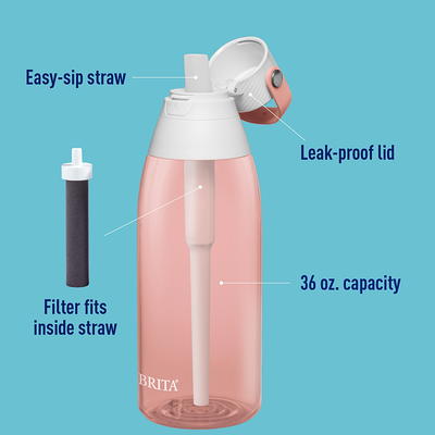 Contigo Aubrey Kids Cleanable Water Bottle with Silicone Straw and  Spill-Proof Lid, Dishwasher Safe, 20oz, Juniper/Matcha