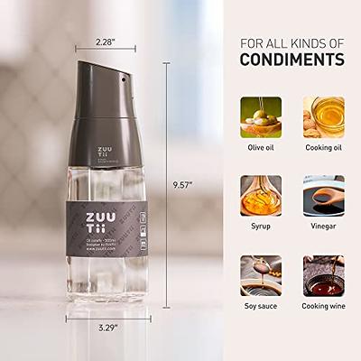  PUZMUG Oil Sprayer for Cooking - 200ml Glass Olive Oil Sprayer  - Continuous Oil Spray Bottle with Portion Control - Olive Oil Dispenser  Bottle - Oil Dispenser Bottle For Kitchen, Air