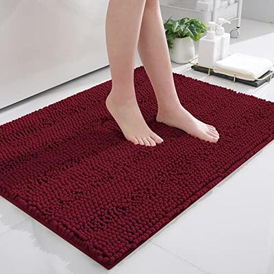 OLANLY Luxury Bathroom Rug Mat 24x16, Extra Soft and Absorbent Microfiber Bath  Rugs, Non-Slip Plush Shaggy Bath Carpet, Machine Wash Dry, Bath Mats for  Bathroom Floor, Tub and Shower, Black - Yahoo