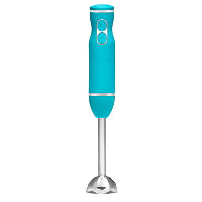 Ovente Electric Immersion Hand Blender 300 Watt 2 Mixing Speed with  Stainless Steel Blades, Powerful Portable Easy Control Grip Stick Mixer  Perfect for Smoothies, Puree Baby Food & Soup, White HS560W