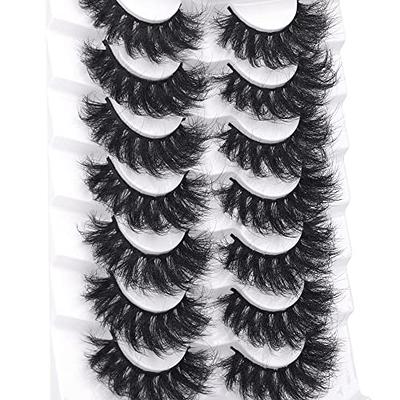 False Eyelashes Thick 20MM Lashes Mink Fluffy Volume 3D Fake