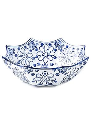 Blue and White Medium Fruit Bowl