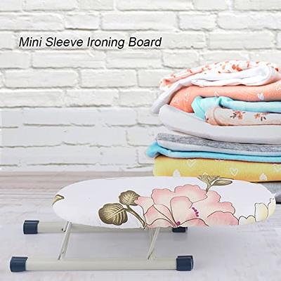 Storage Maniac Tabletop Ironing Board with Folding Legs Folding Ironing Board with Cotton Cover