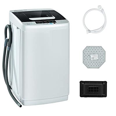17.8/15.6lbs Energy Saving Washer 2 in 1 Portable Washing Machine 8 Water  Level