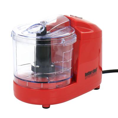 300W Electric Food Chopper 2L (8-Cup) Glass Bowl and 4 Sharp Blades, 2