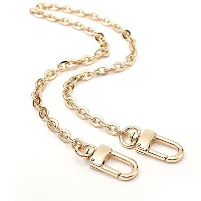 lv gold chain purse strap