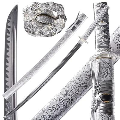 Samruai Sword Real katanas,Full Tang,Forged 1045 Carbon Steel