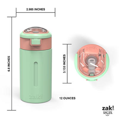 Zak Designs Antimicrobial 14-oz. Stainless Steel Vacuum Insulated