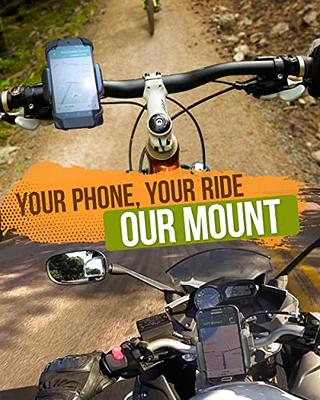 Bike & Motorcycle Phone Mount - for iPhone 14 Pro (13, 12, SE, Plus/Max), Galaxy  s22 or Any Cell Phone - Universal Handlebar Holder for ATV, Bicycle &  Motorbike. +100 to Safeness & Comfort - Yahoo Shopping