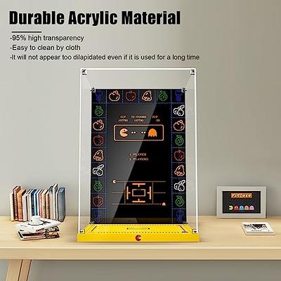 Customizable Size Acrylic Display Cabinet with Light Storage Box Building  Block Model Display Case Clear Dustproof Display Box