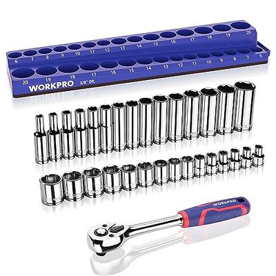 GEARWRENCH 1/4 in. and 3/8 in. Drive 90-Tooth Standard and Deep SAE/MM  Ratchet and Socket Set (110-Piece) - Yahoo Shopping