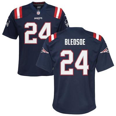 Youth Nike Navy New England Patriots Custom Game Jersey