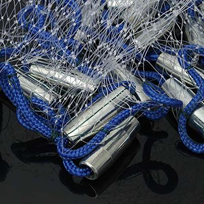 OTOEZ Fishing Net Cast Nets for Fishing 3Ft-8Ft Radius Saltwater