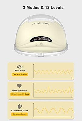 Wearable Breast Pump Hands-Free Portable with Leak-Proof Massage Function 3  Mode