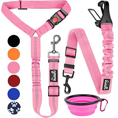  SlowTon Dog Seatbelt, 2 Pack Dog Seat Belt Car Leash