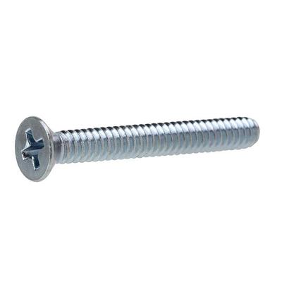 Everbilt #6 x 3/4 in. Phillips Flat Head Zinc Plated Wood Screw