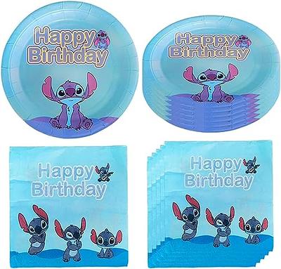 20pcs/set Lilo & Stitch Straw Cover Cap Straw Topper Reusable