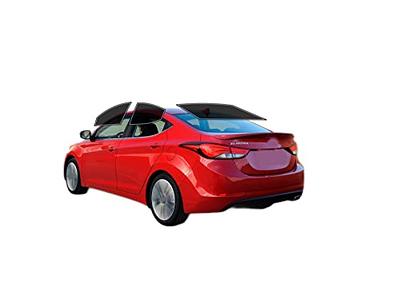 TRUE LINE Automotive DIY Car Window Tinting Kit - Customize Shade: 5%, 20%,  35%, 50% for All Sides & Back Windows - Precut Tint Blocks 99% UV Rays