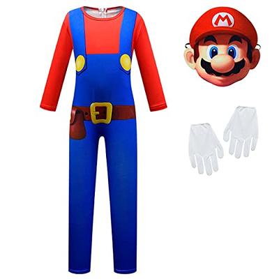 The Super Mario Bros. Movie Bowser Cosplay Jumpsuit Halloween Party Suit