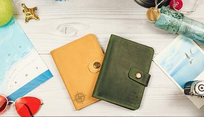 Custom Leather Passport Covers / Holders / Cases / Wallets