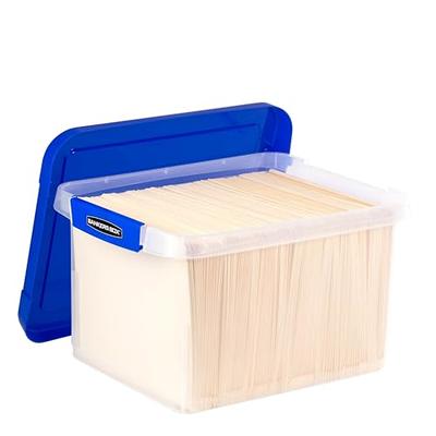 Bankers Box Basic Duty Letter/Legal File Storage Box with Lids, 10