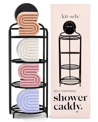  Kitsch Self Draining Shower Caddy and Bottle Free