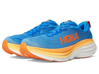 Hoka Men's Bondi 8 (Ice Flow/Bit Of Blue) Men's Shoes - Yahoo Shopping