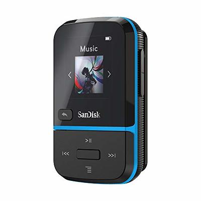 SanDisk 32GB Clip Sport Plus MP3 Player (Blue) SDMX32-032G-G46B