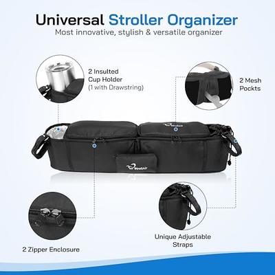 Universal Stroller cup Holder 2 In 1 Twin pram water milk bottle