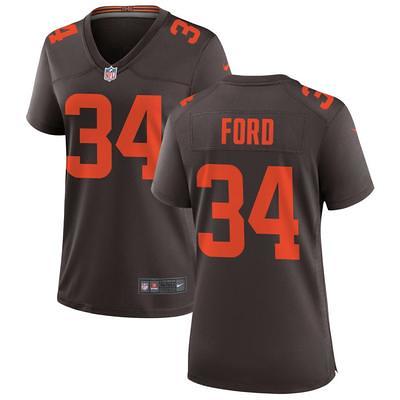 Men's Cleveland Browns Nike White 1946 Collection Alternate Custom