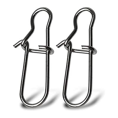 SILANON Fishing Barrel Snap Swivels,Rolling Barrel Swivels with Hanging  Snaps Stainless High Strength Fishing Snap Clip Saltwater Freshwater Swivel  Snap Fishing Tackle Connector - Yahoo Shopping