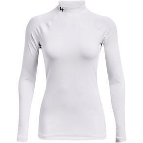 womens the coldgear mock Under Armour 1619-1215968-100-WHITE-XL