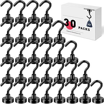 LOVIMAG Magnetic Hooks，25Lbs Magnets with Hooks for Cruise, Black Magnetic  Hooks for Hanging, Fridge, Classroom, Refrigerator, Ceiling, Office,  Kitchen. Grill, Garage-30Pack - Yahoo Shopping
