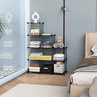 HOMIDEC Wire Cube Storage, Storage Shelves 6 Cube Bookshelf Bookcase Closet  Organizer and Storage, Wire Storage Shelves Multi-Use DIY Storage Cube  Shelf for Books, Toys, Clothes, Tools - Yahoo Shopping