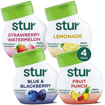 Stur - Founder's Favorites Variety Pack, Natural Water Enhancer, (4  Bottles, Makes 80 Flavored Waters) - Sugar Free, Zero Calories - Yahoo  Shopping