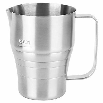 Inevoc Milk Frothing Pitcher 12oz/350ml,Stainless Steel Milk