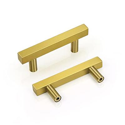 Asidrama 10 Pack 7.5 Inch(192mm) Champagne Bronze Kitchen Cabinet  Handles,Brushed Brass Cabinet Pulls Kitchen Cabinet Hardware for Cupboard  Gold