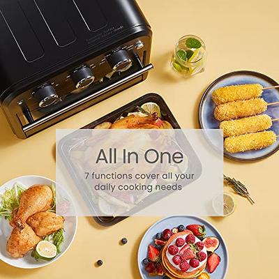  COMFEE' Toaster Oven Air Fryer Combo, 12-in-1 Air